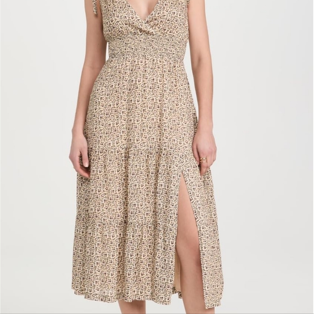 Paige Floral Print Maxi Dress - Picture 2 of 9